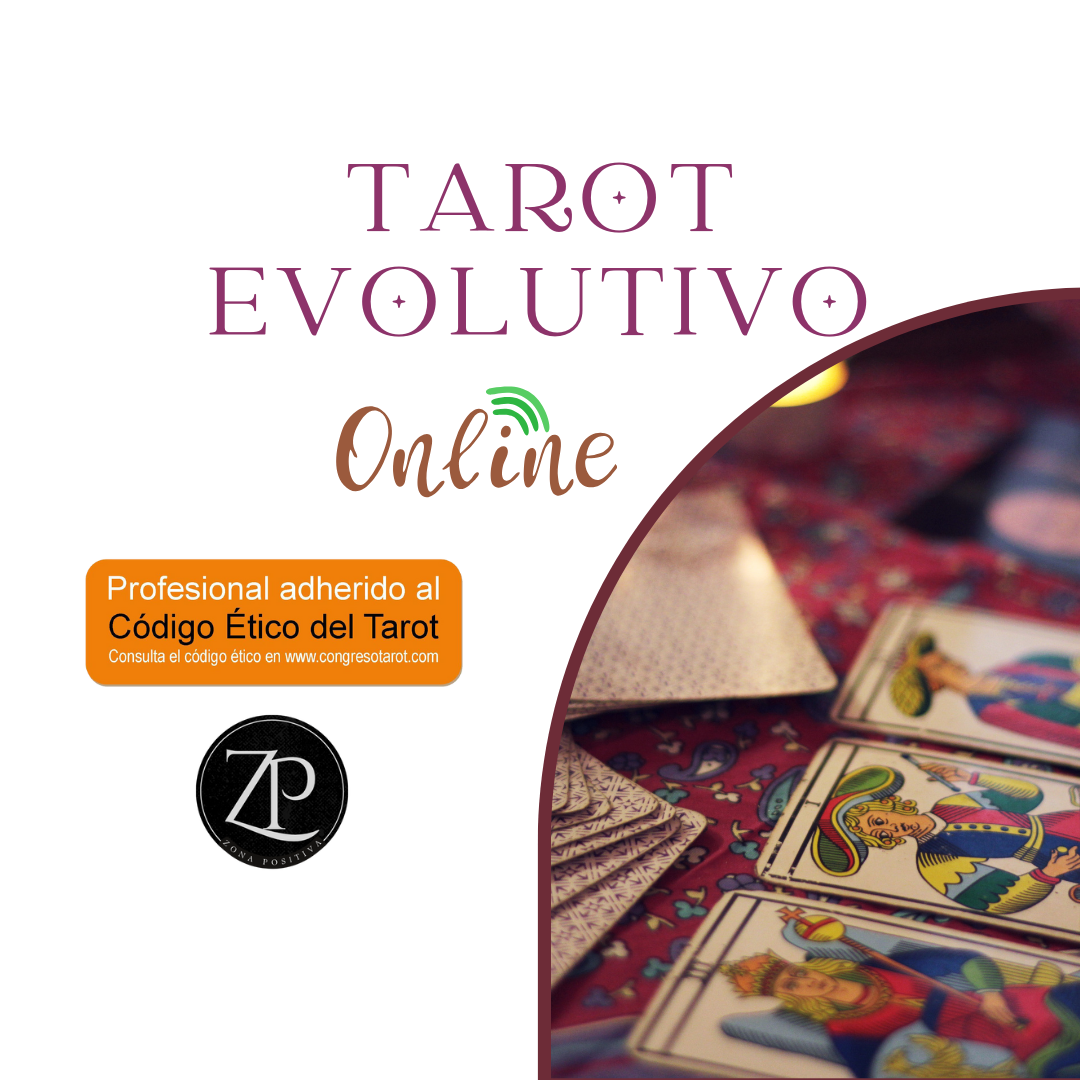Sesión de Tarot Evolutivo online con acompañamiento consciente para crecimiento personal