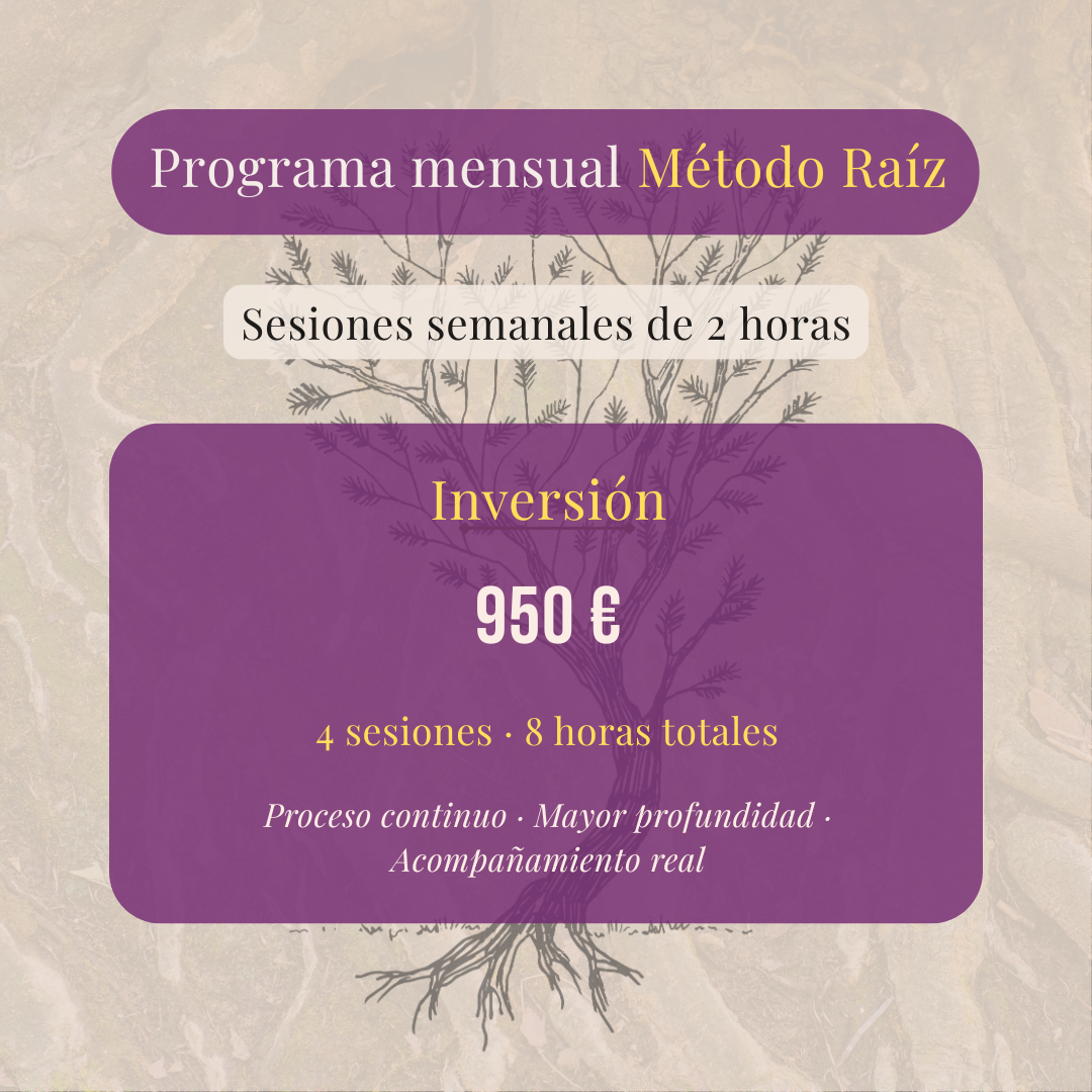 Tarifas Método Raíz Zona Positiva acompañamiento consciente tarot evolutivo